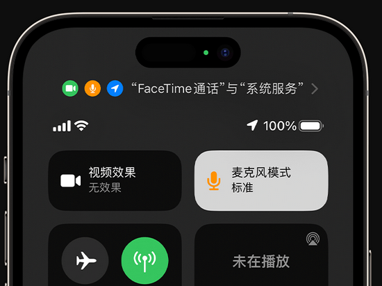 冯坡镇苹果授权维修网点分享iPhone在通话时让你的声音更清晰 