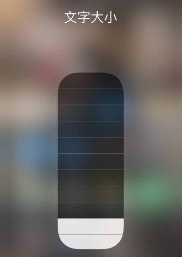 冯坡镇苹果手机维修分享小技巧：在 iPhone 控制中心快速调节字体大小 